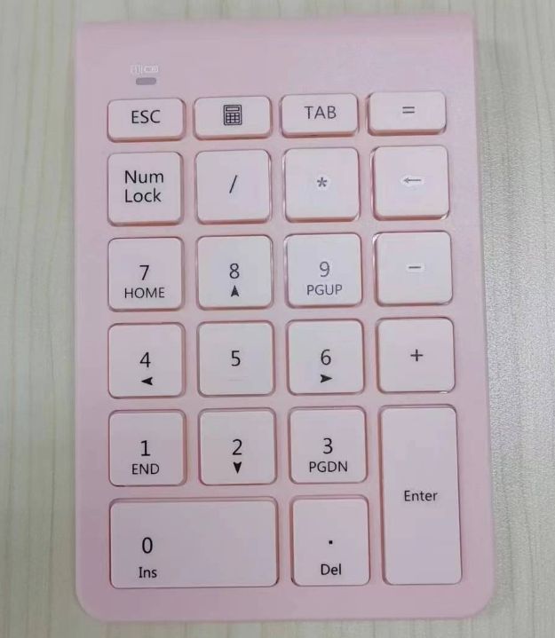 Mini small numeric keyboard pad number pad wireless number keyboard