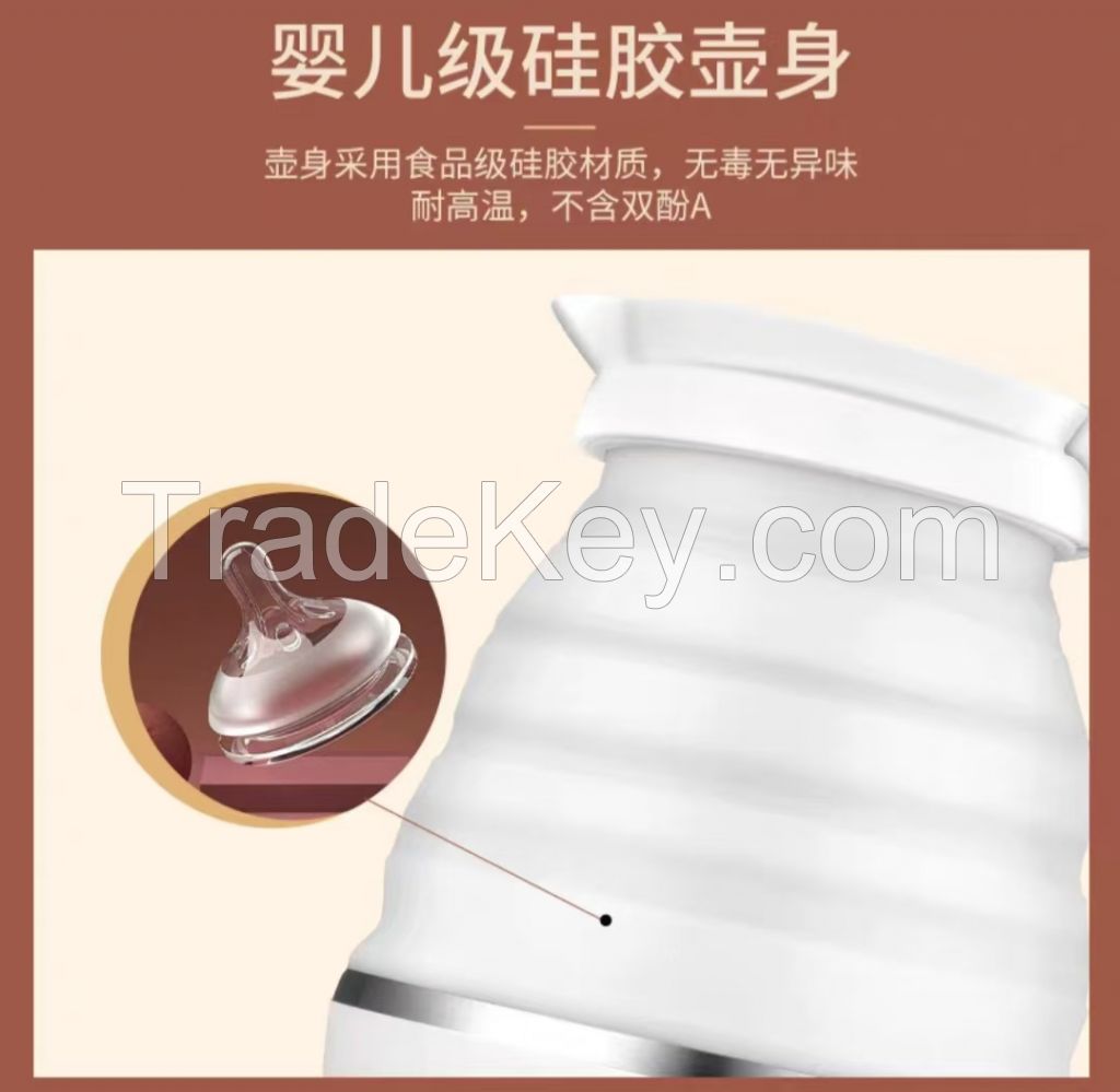 High - tech Smart Foldable Electric Kettle for Convenient Travel and Home Use