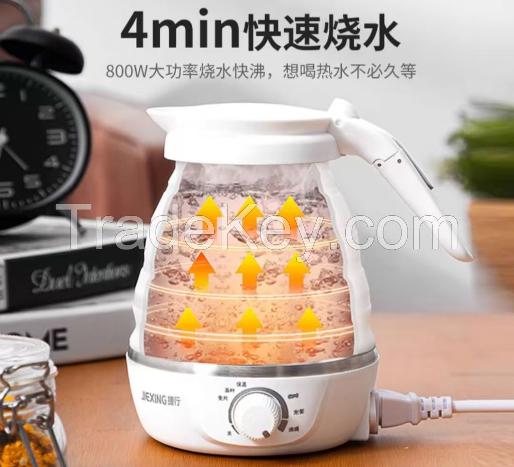High - tech Smart Foldable Electric Kettle for Convenient Travel and Home Use