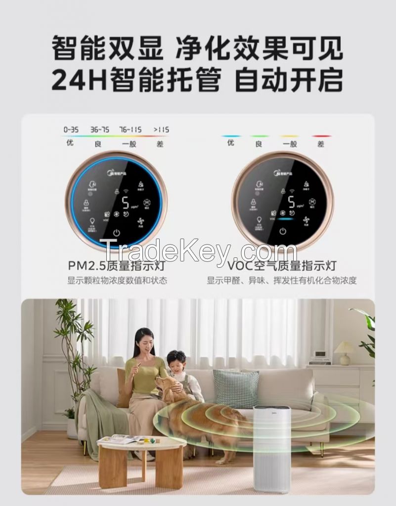 Ultra - Efficient Smart Air Purifier with Multiple Filtration Layers and Real - time Air Quality Monitoring