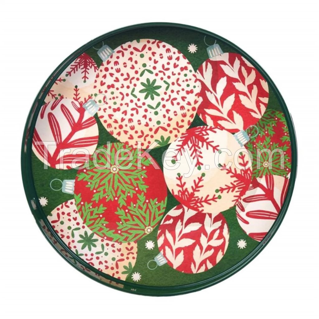 Restaurant Hotel Party Holiday Home Decorative Serving Art Tray 
