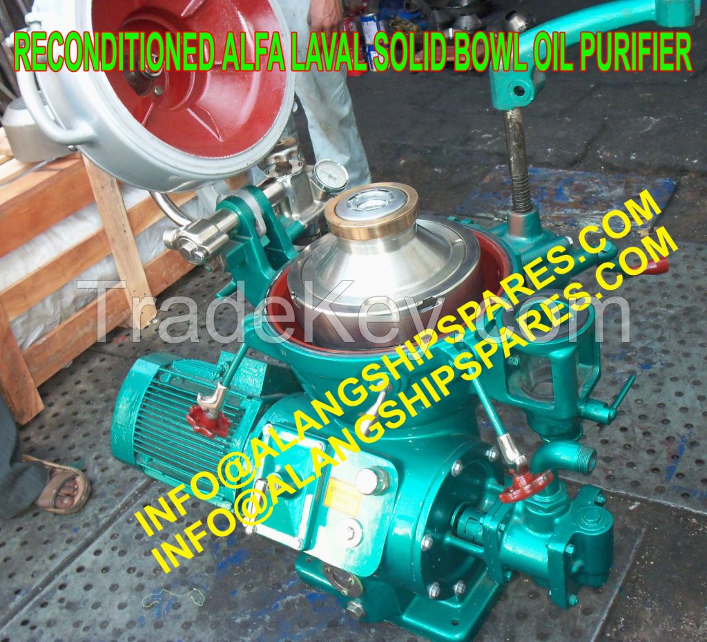 industrial oil purifier, bio-diesel oil separator, MAB-103, MAB-104, MAB-205, used oil centrifuge