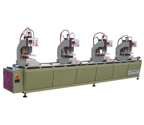 Four/Three/ Two-head welding machine for PVC profiles