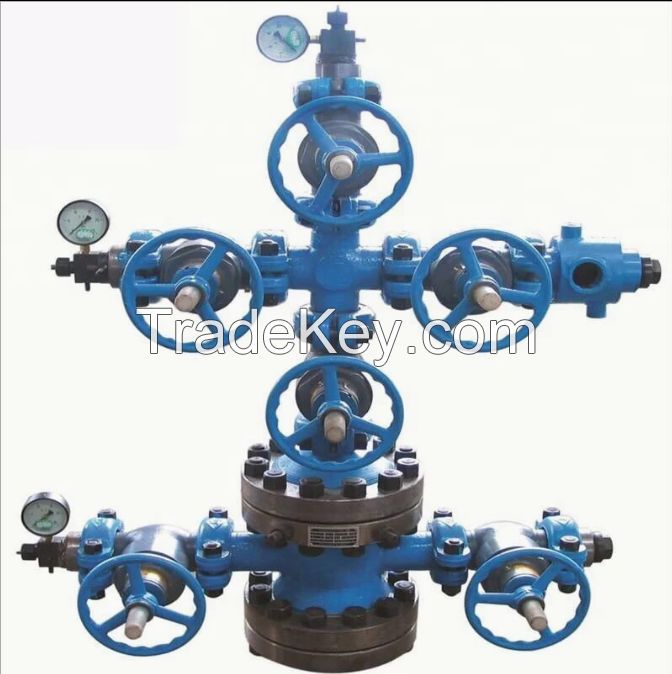 The Oilfield X-mas tree / Christmas tree--Wellhead Device