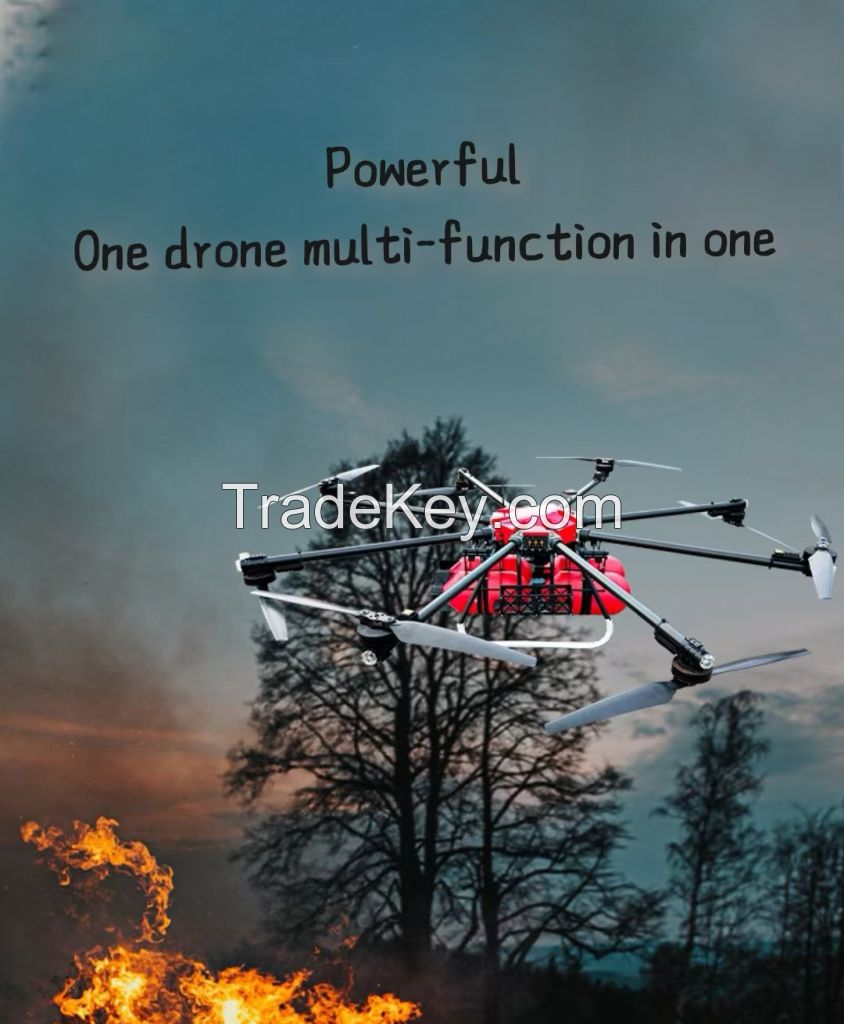 Unmanned Aerial Vehicle load 100 kg large transportation industrial lifting delivery freight