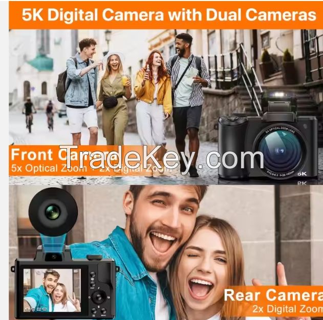 64MP Wifi 5k Retro Digital Video Touch Screen Digital Dslr Video Professional Photography Optical Digital Camera