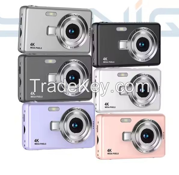 New Muti color 16x zoom 2.4-inch high-definition screen 96 million pixels video creative children's compact digital camera