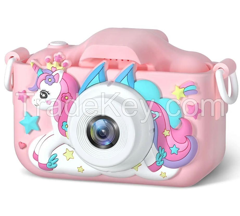 Cartoon Digital Mini 1080P HD Dual Camera Toy Children's Smart Camera