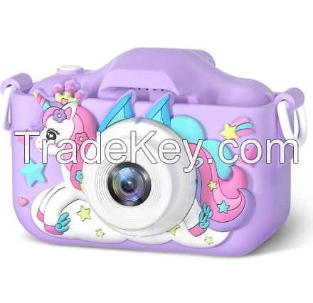 Cartoon Digital Mini 1080P HD Dual Camera Toy Children's Smart Camera