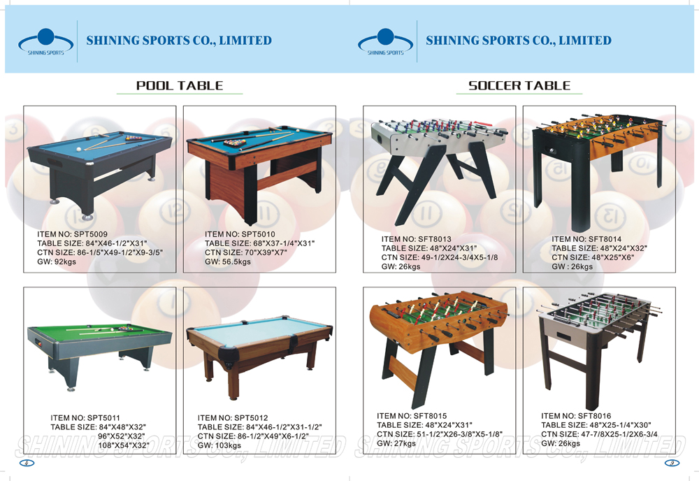 Pool Tables