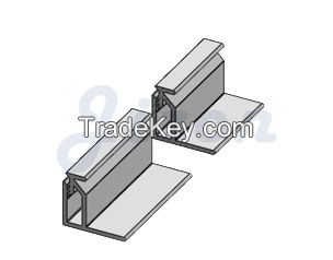 1 Inch Fabric Wall Track System | Top/Bottom Load Acoustical Mounting Track