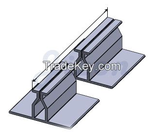 1 Inch Fabric Wall Track System | Top/Bottom Load Acoustical Mounting Track