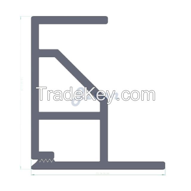 2 Inch Fabric Wall Track System | Heavy-Duty Track for Acoustic Wall Panels