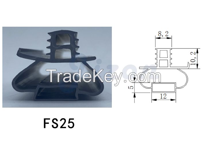 Heavy-duty Magnetic Refrigerator Gasket | Commercial Fridge Door Seal Strip