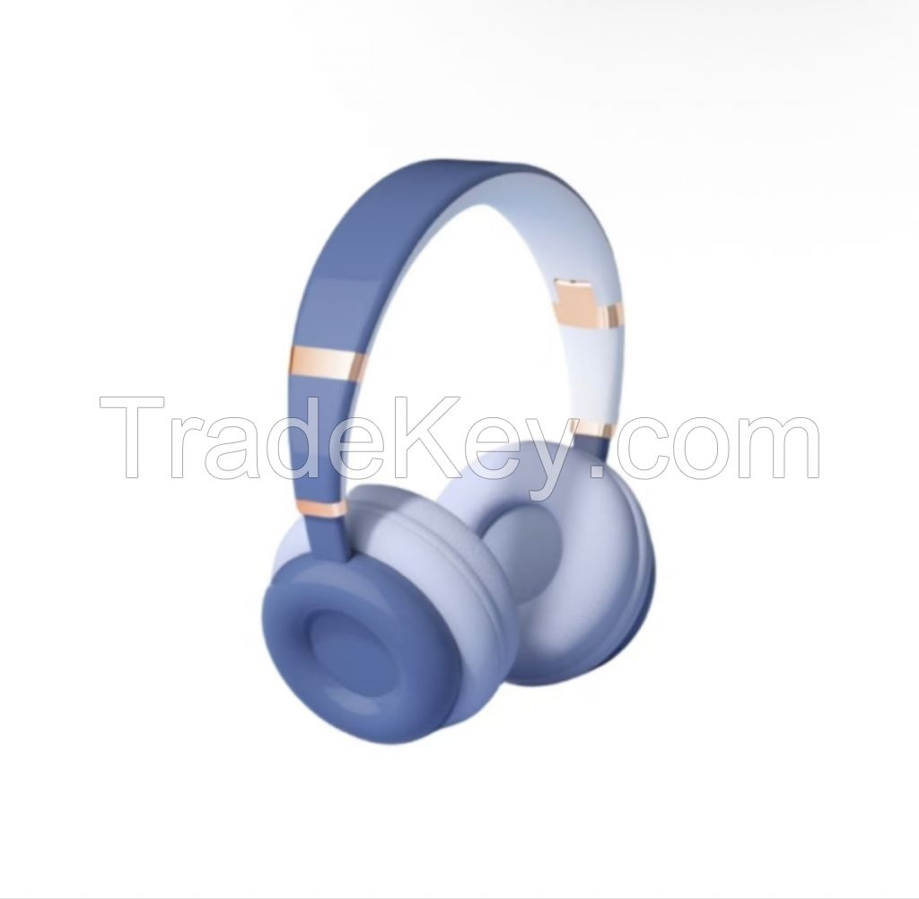 Wireless Bluetooth INS - Style High - Aesthetic Donut - Shaped Headphones; Ideal for Music, E - sports (PUBG - like Games), Low - Latency, Hi - Fi Lossless Sound, Long Battery Life; Universal for Mobile Phones and Computers; Over - Ear Design with Passive
