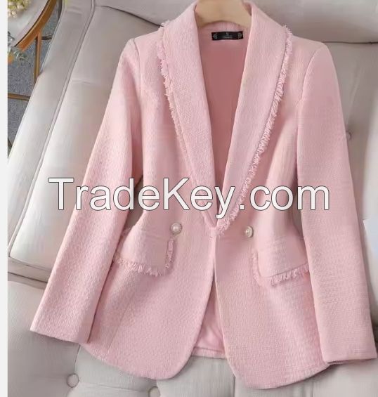 High-quality long-sleeved ladies office business women's suit jacket