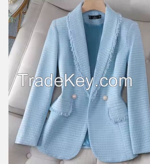 High-quality long-sleeved ladies office business women's suit jacket