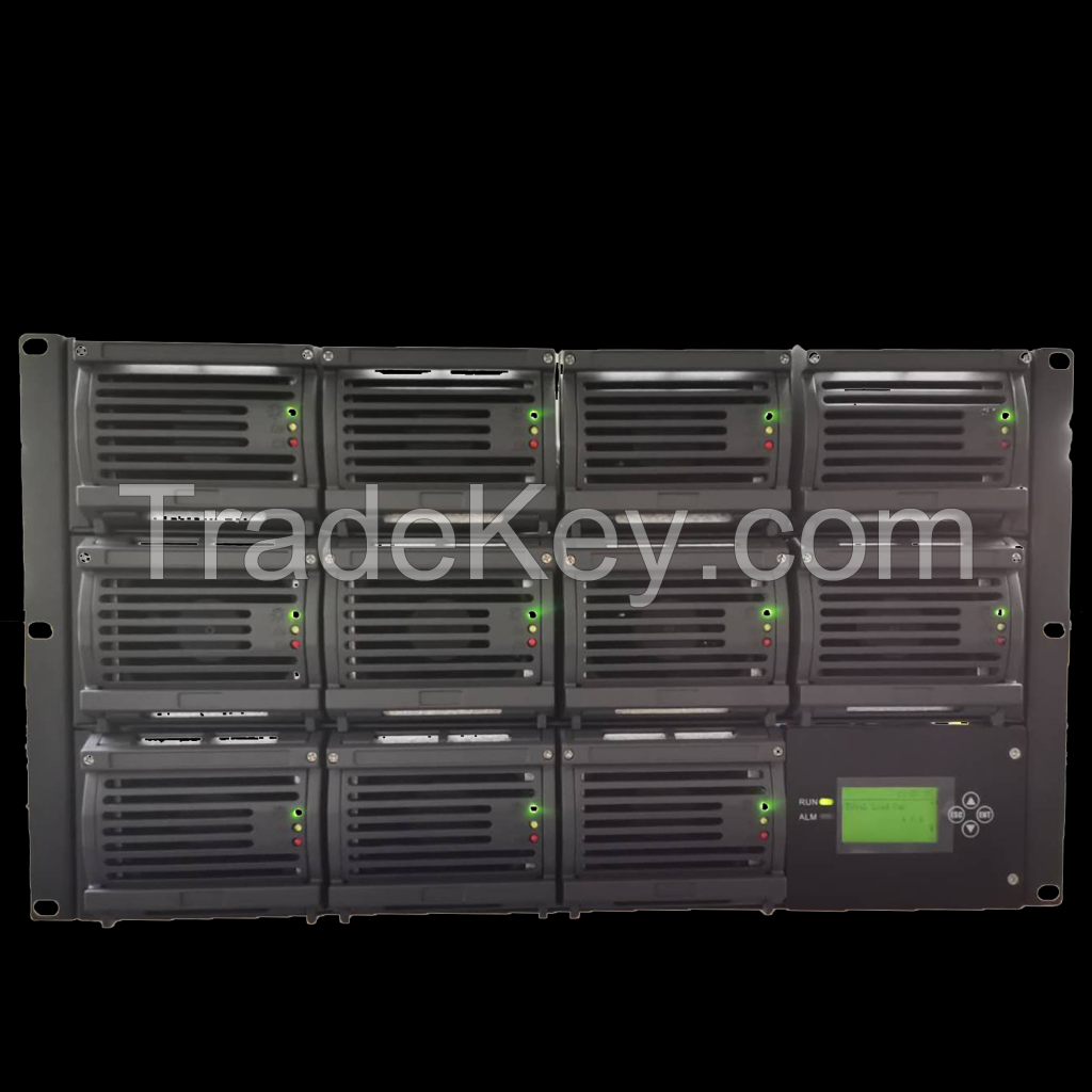 24VDC/48VDC/110VDC/220VDC rectifier system for battery charging, SMPS