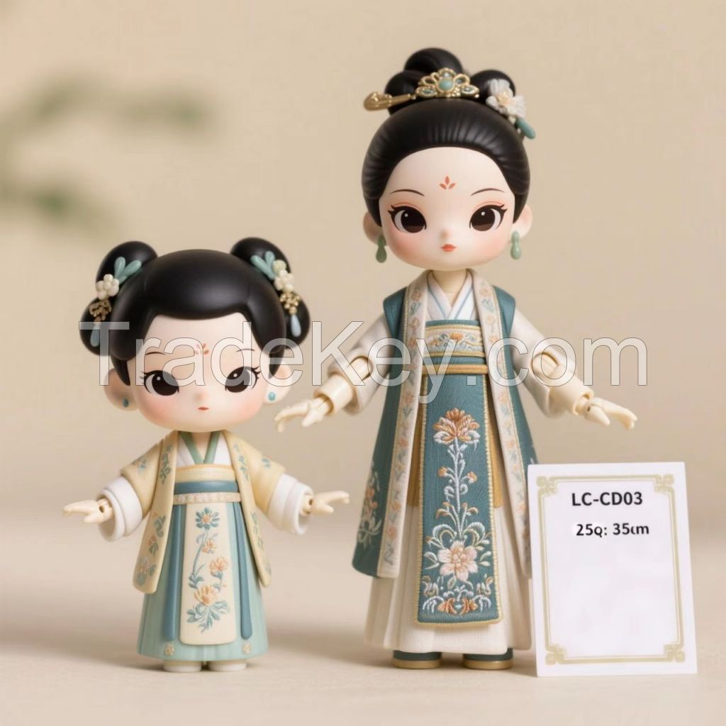 Limited-Edition Ancient Hanfu Collectible Doll