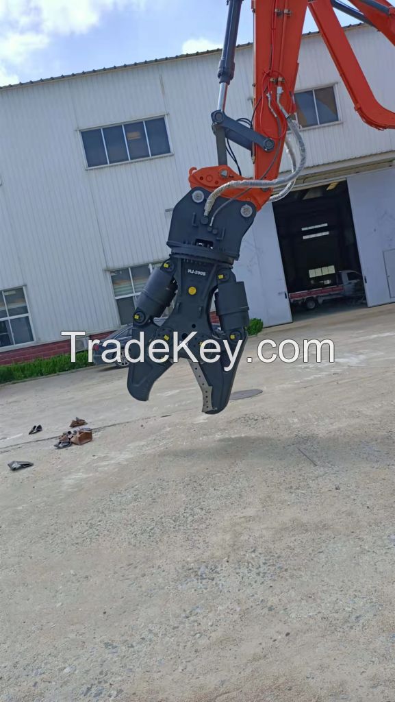 Xinpai excavator attachment twin - cylinder shear, customizable