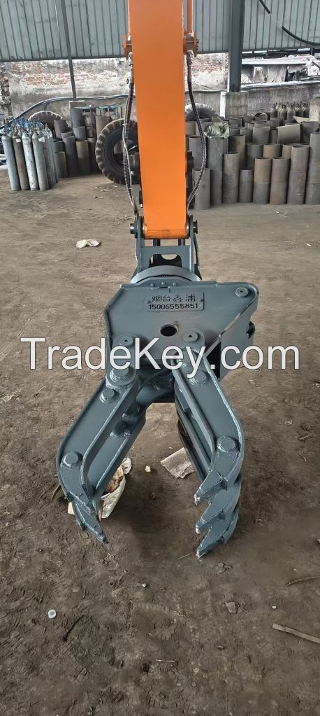hydraulic wood gripper