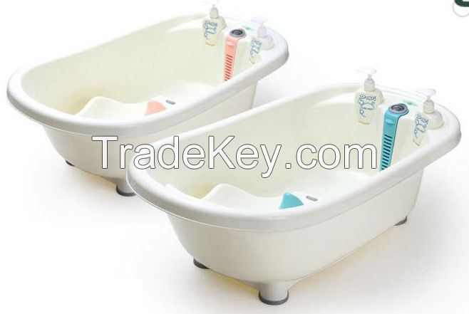 2014 hot selling!multifunction baby plastic tub with temperature