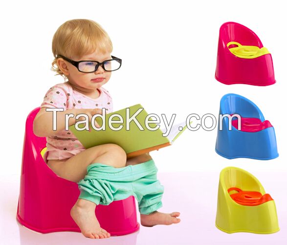 hot selling! simple plastic thickern baby potty