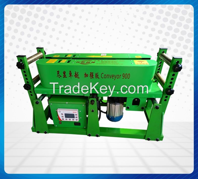 A powerful tool for laying long-distance cables chuangyun enhanced 900 cable conveyor for tunnel bridge frame