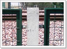 wire mesh fence for railway