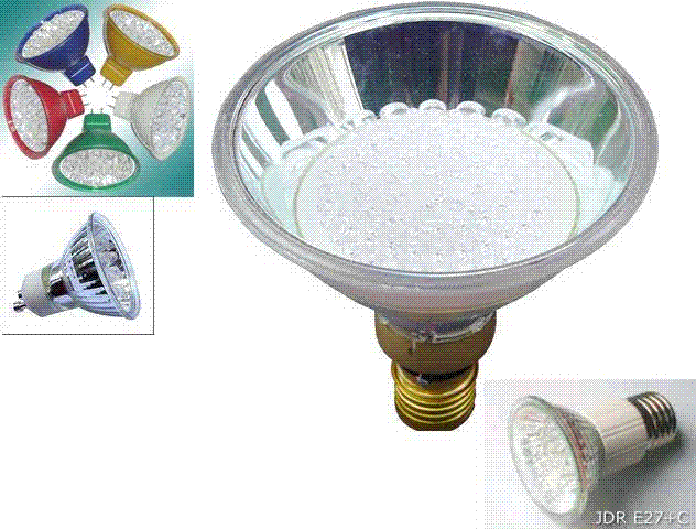GU10/MR16/JDR/JCDR/PAR LED bulbs