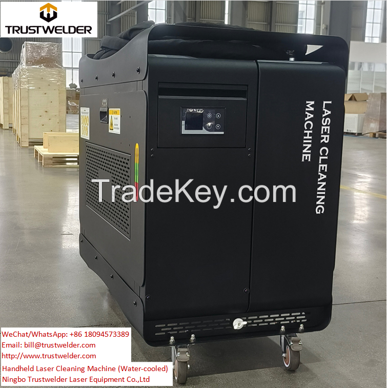 Water-cooled Handheld laser cleaning machine CW-1500W 
