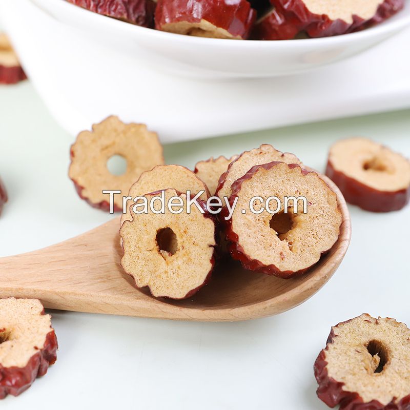 Red Dates Rings Sliced Red Dates
