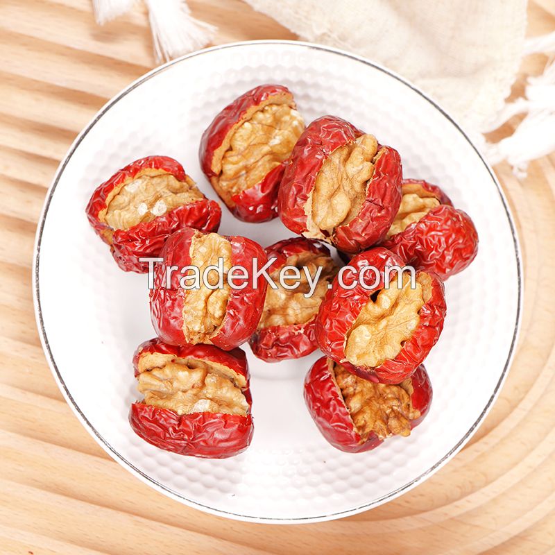Walnut-Stuffed Jujube red dates stuffed with walnut kernels