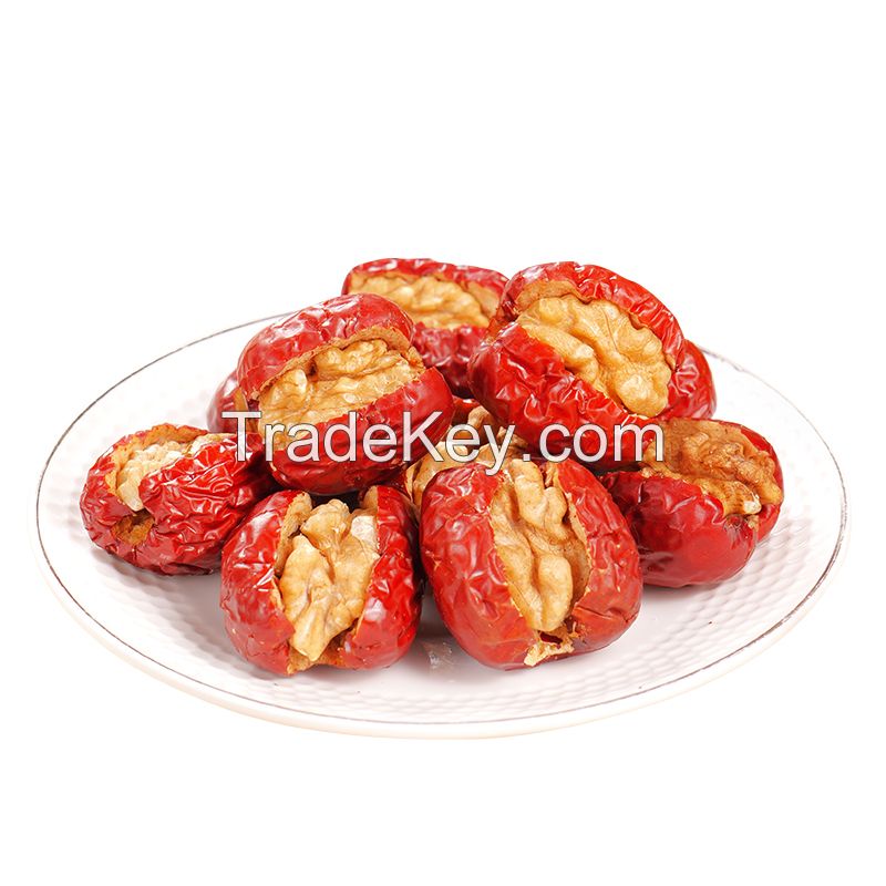 Walnut-Stuffed Jujube red dates stuffed with walnut kernels
