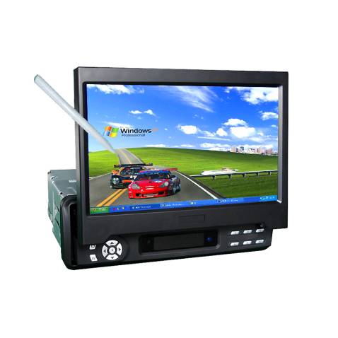 7'' indash lcd car monitor with touch panel and vga