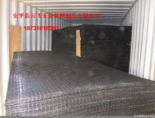 PVC coated welded mesh panel fabric