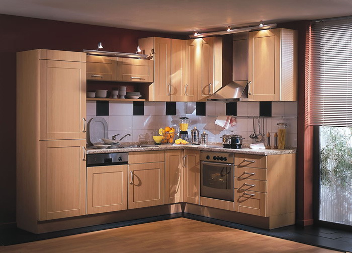 Solidwood kitchen cabinets