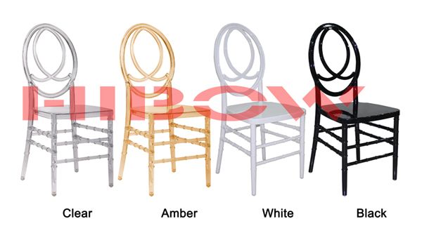 resin phonix chair/ wedding chair