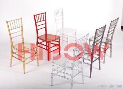 wedding chiavari chair/white chiavari chair/ plastic chiavari chair