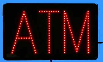 led ATM signs