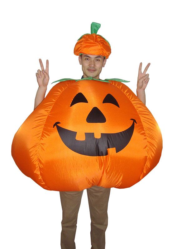 inflatable pumpkin costume