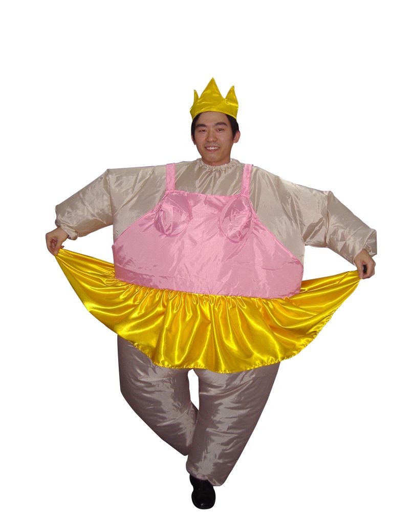 inflatable ballerina costume