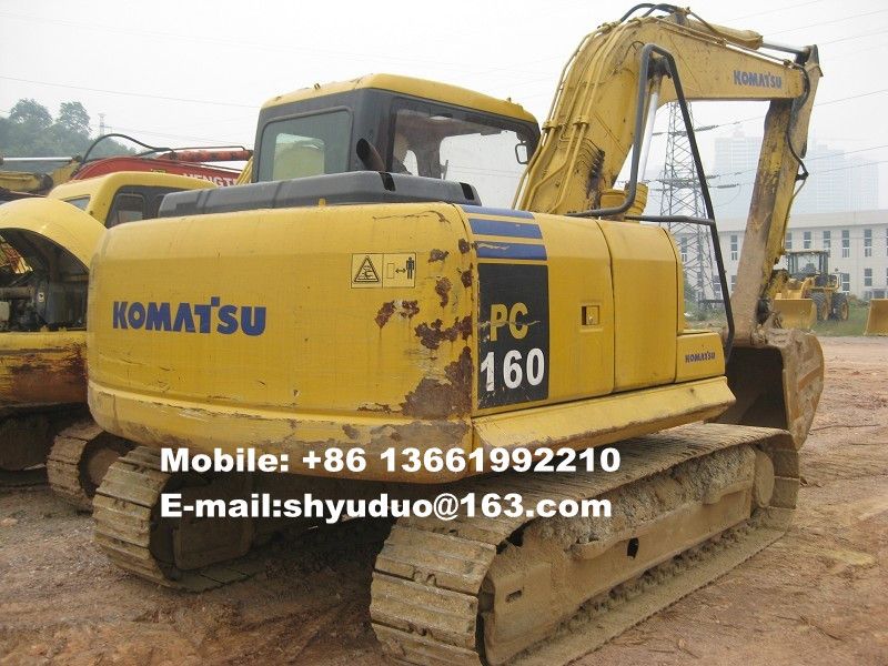 Used Komatsu Crawler Excavator PC160