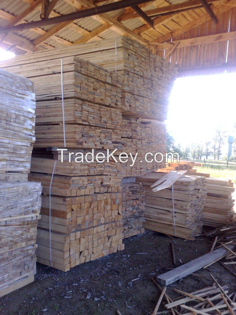 Construction timber and lumber: fir, pine