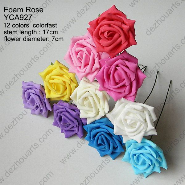 Foam Rose for wedding decoration artificial flower