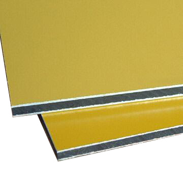 wooden color Aluminium composite panel