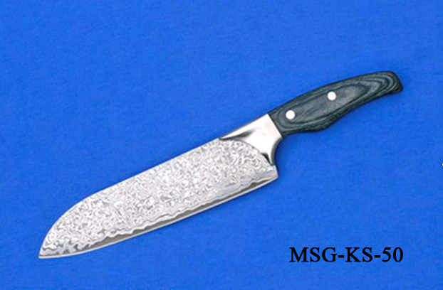 8' chief knife with Real Damascus Steel