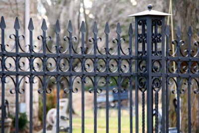 Solid Wrought Iron Fencing