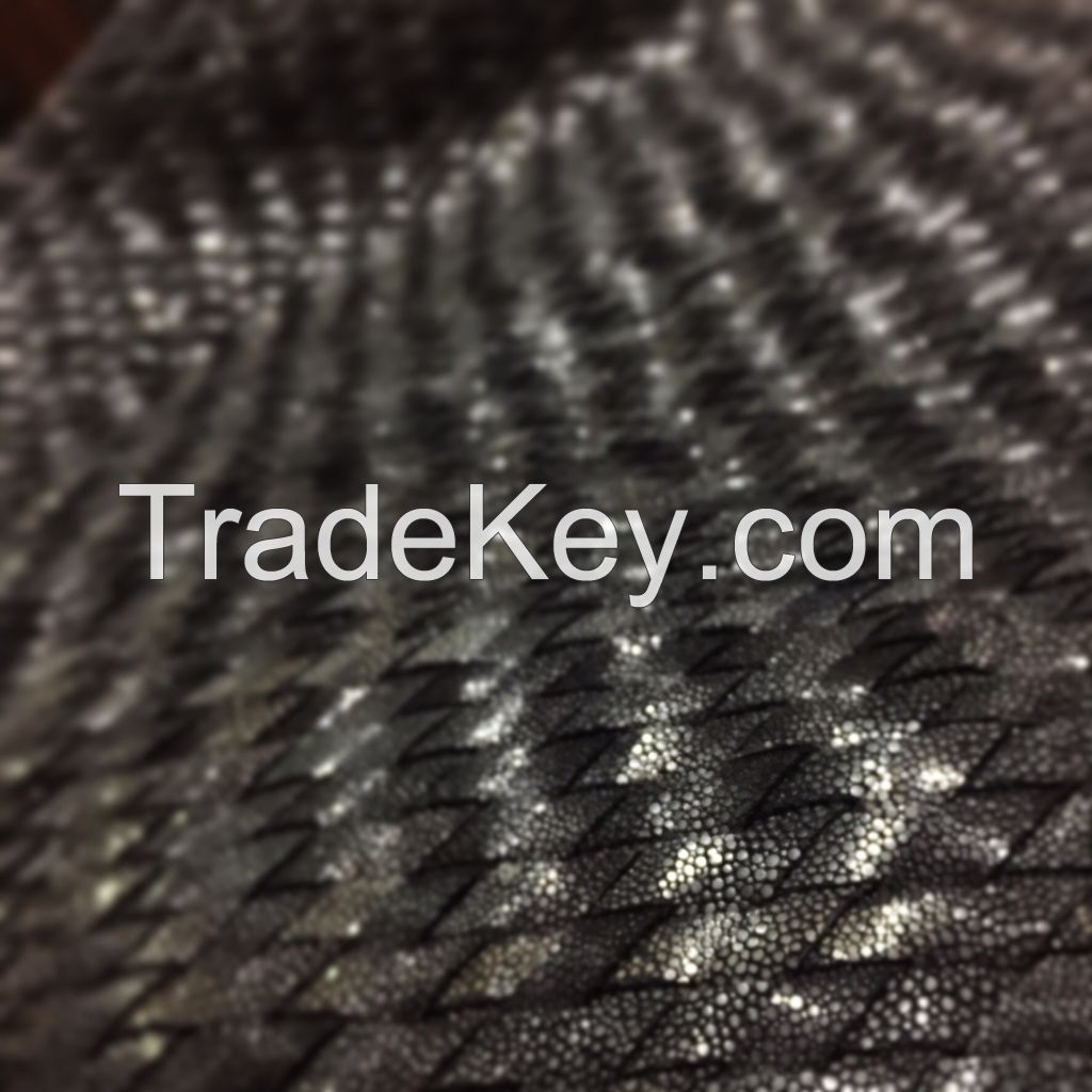 Stingray leather woven custom size 