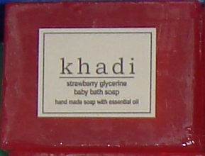 Khadi Strawberry Soap